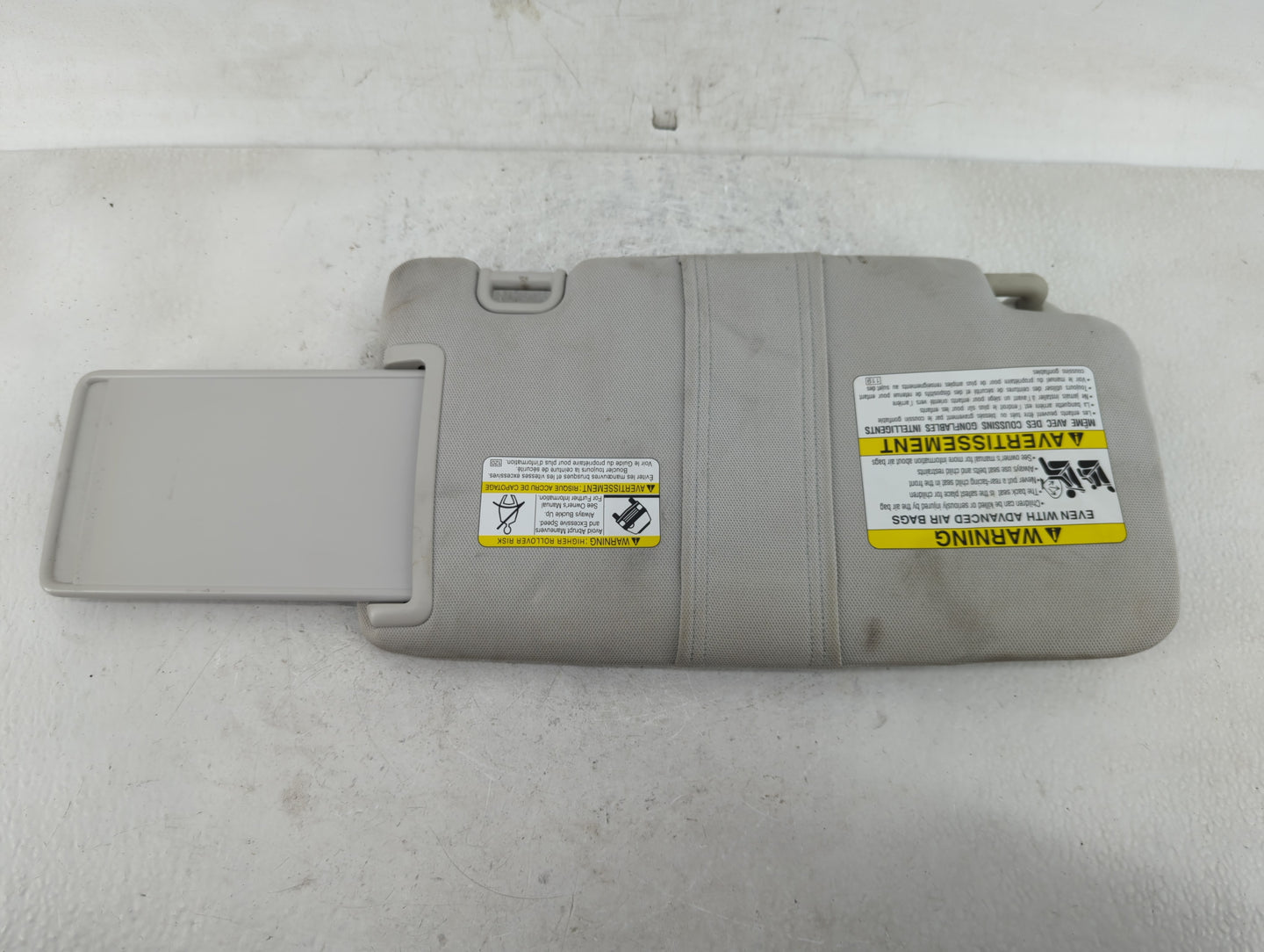 2014-2016 Subaru Forester Sun Visor Shade Replacement Driver Left Mirror Fits Fits 2014 2015 2016 OEM Used Auto Parts - Oemu