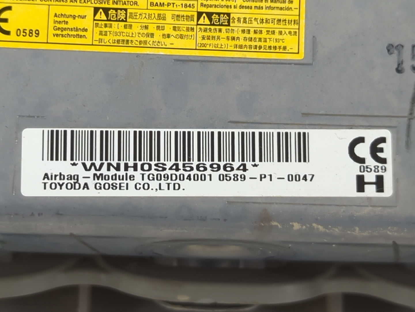 2016 Subaru Forester Air Bag Driver Left Knee OEM Fits OEM Used Auto Parts - Oemusedautoparts1.com