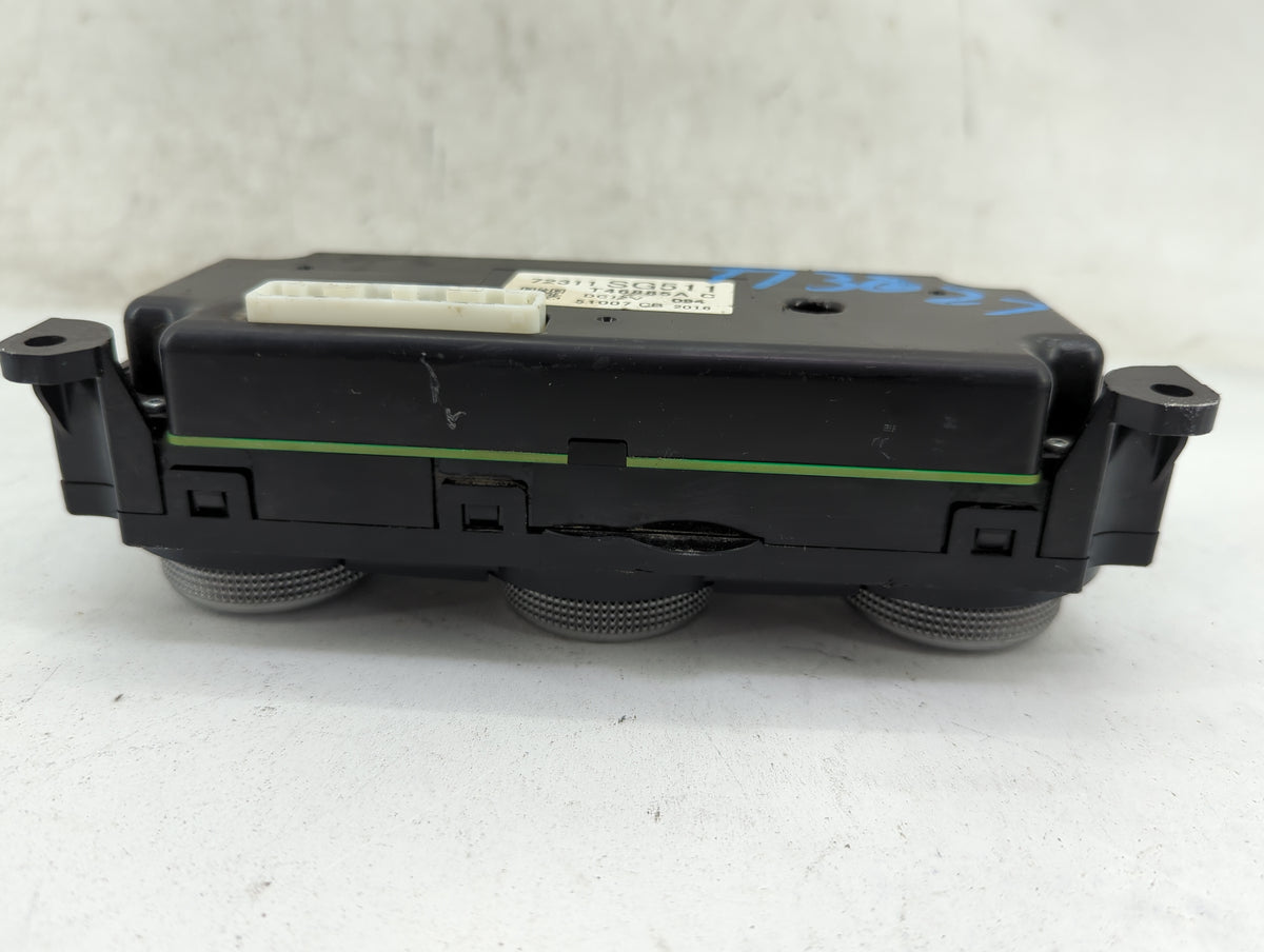 2016 Subaru Forester Climate Control Module Temperature AC/Heater Replacement P/N:72311 SG510 Fits OEM Used Auto Parts - Oem