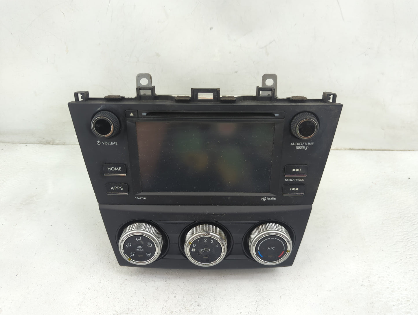 2016 Subaru Forester Radio AM FM Cd Player Receiver Replacement P/N:86201SG610 PF-3731, CF617UL Fits OEM Used Auto Parts - O
