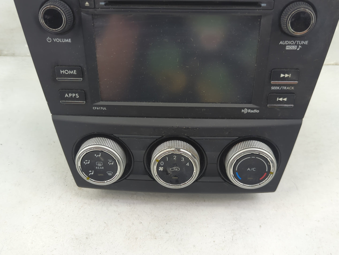 2016 Subaru Forester Radio AM FM Cd Player Receiver Replacement P/N:86201SG610 PF-3731, CF617UL Fits OEM Used Auto Parts - O