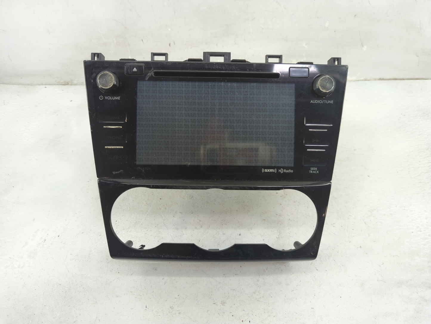 2016 Subaru Forester Radio AM FM Cd Player Receiver Replacement P/N:86201SG660 138000-7650D101 Fits OEM Used Auto Parts - Oe