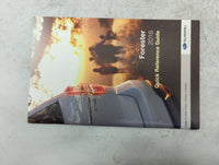 2016 Subaru Forester Owners Manual Book Guide P/N:A8210BE-B MSA5M1602A, MSA5B1602A OEM Used Auto Parts - Oemusedautoparts1.c