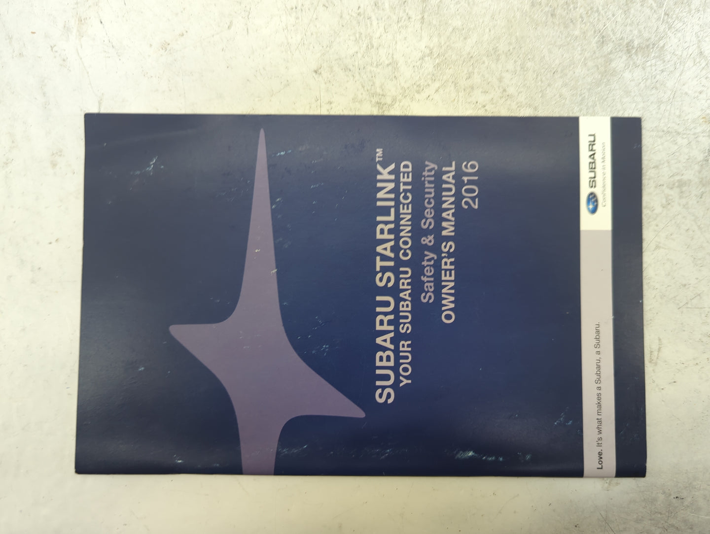 2016 Subaru Forester Owners Manual Book Guide P/N:B1017BE-B MSA5M1610A, MSA5M1611A, MSA5M1617A OEM Used Auto Parts - Oemused