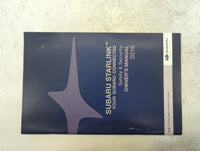 2016 Subaru Forester Owners Manual Book Guide P/N:B1017BE-B MSA5M1610A, MSA5M1611A, MSA5M1617A OEM Used Auto Parts - Oemused