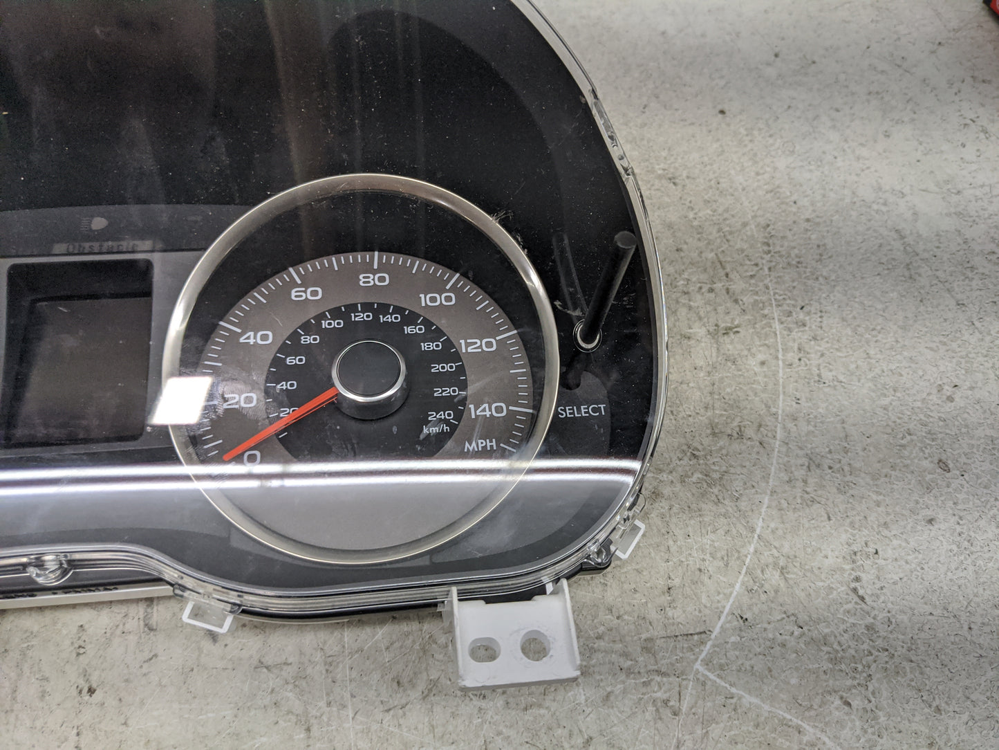 2016 Subaru Forester Instrument Cluster Speedometer Gauges P/N:85004SG150 0200801147168 Miles:87K Fits OEM Used Auto Parts -