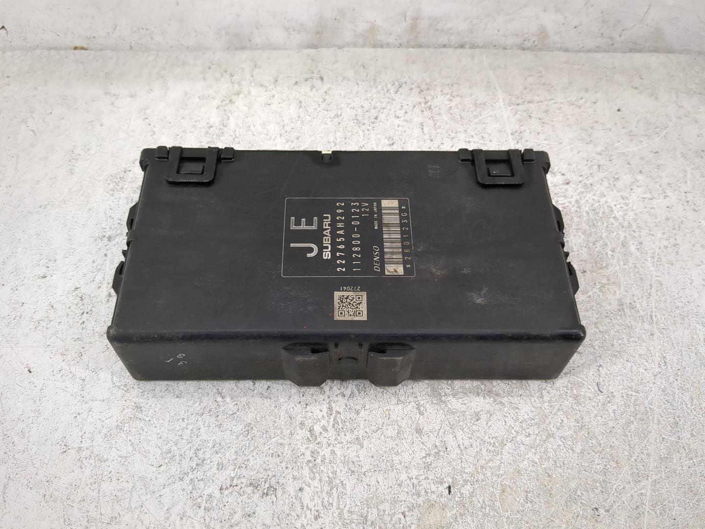 2016 Subaru Forester PCM Engine Control Computer ECU ECM PCU OEM P/N:22765AH292 112800-0123 Fits OEM Used Auto Parts - Oemus