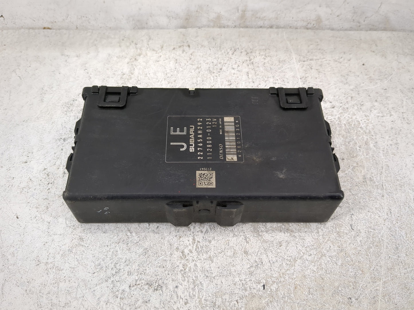 2016 Subaru Forester PCM Engine Control Computer ECU ECM PCU OEM P/N:22765AH292 112800-0123 Fits OEM Used Auto Parts - Oemus