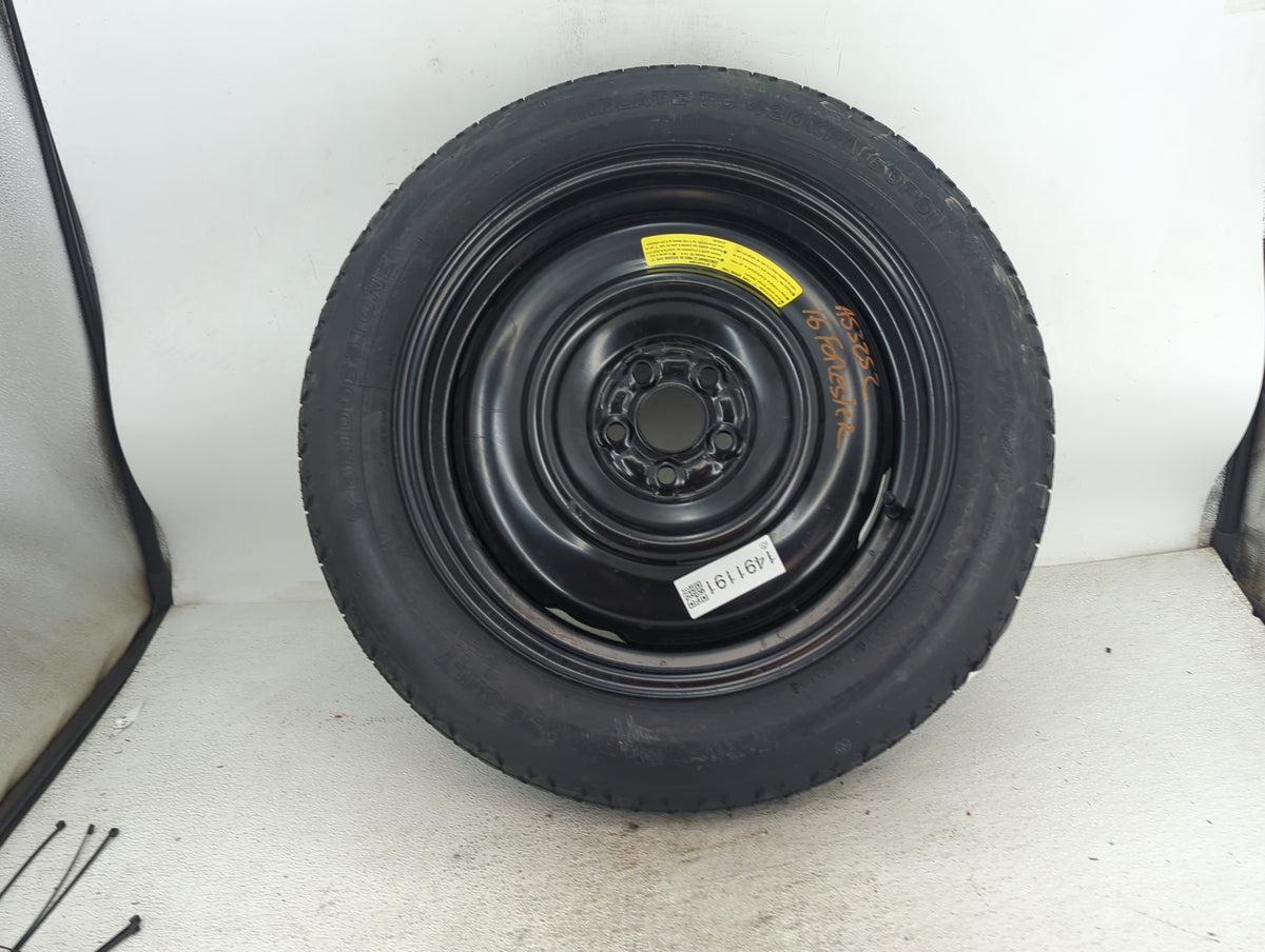 2014-2018 Subaru Forester Spare Donut Tire Wheel Rim Oem 1491191 - Oemusedautoparts1.com