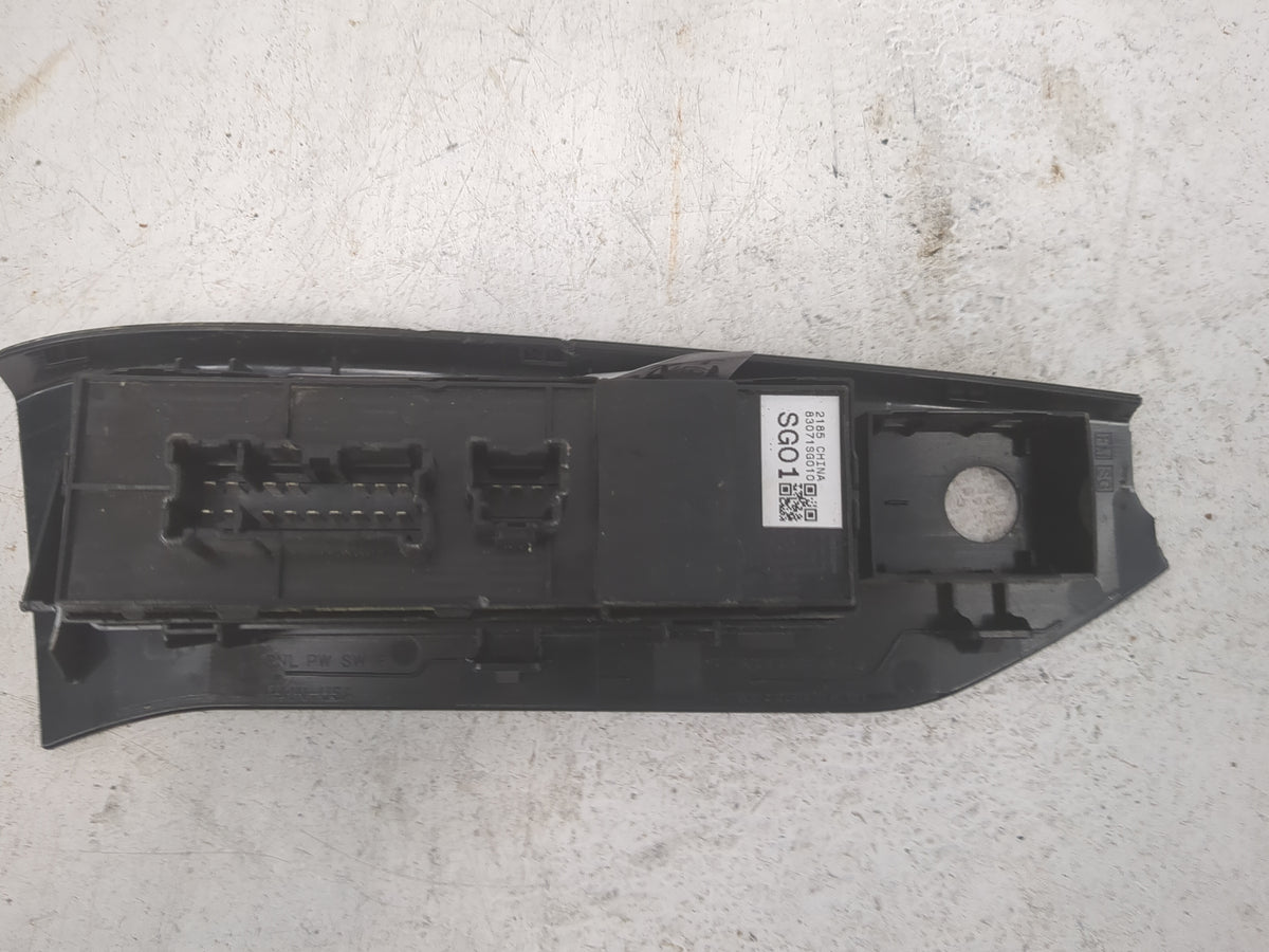 2016 Subaru Forester Master Power Window Switch Replacement Driver Side Left P/N:83071SG010 Fits OEM Used Auto Parts - Oemus