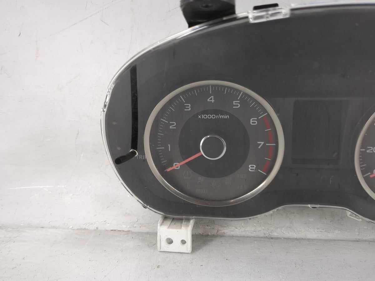 2016 Subaru Forester Instrument Cluster Speedometer Gauges P/N:85004SG150 07024611147163, 0419401 Miles:94K Fits OEM Used Au