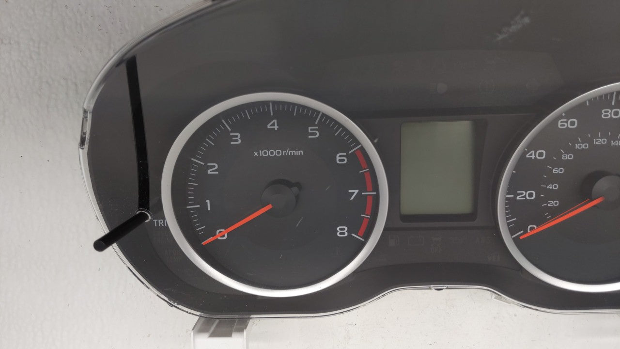 2016 Subaru Forester Instrument Cluster Speedometer Gauges P/N:85012SG040 Fits OEM Used Auto Parts - Oemusedautoparts1.com