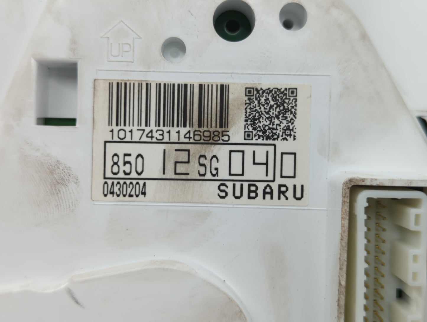 2016 Subaru Forester Instrument Cluster Speedometer Gauges P/N:85012SG040 Miles: Fits OEM Used Auto Parts - Oemusedautoparts