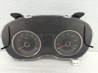 2016 Subaru Forester Instrument Cluster Speedometer Gauges P/N:85004SG150 Fits OEM Used Auto Parts - Oemusedautoparts1.com
