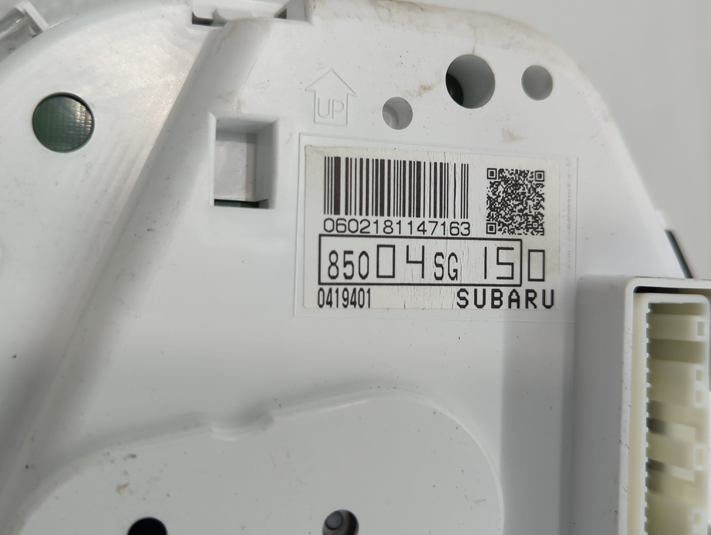 2016 Subaru Forester Instrument Cluster Speedometer Gauges P/N:85004SG150 Fits OEM Used Auto Parts - Oemusedautoparts1.com