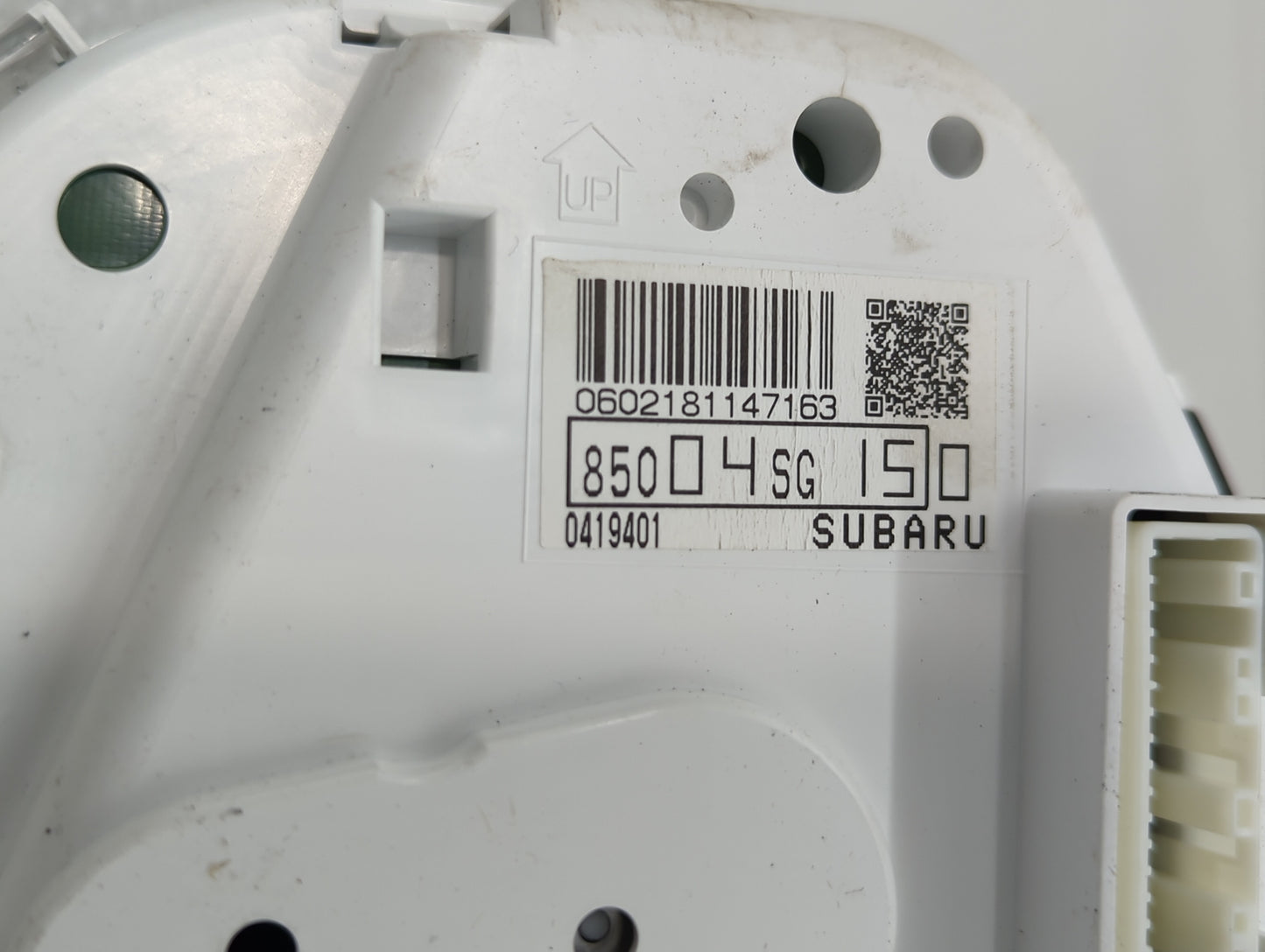 2016 Subaru Forester Instrument Cluster Speedometer Gauges P/N:85004SG150 Fits OEM Used Auto Parts - Oemusedautoparts1.com