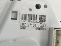 2016 Subaru Forester Instrument Cluster Speedometer Gauges P/N:85004SG150 Fits OEM Used Auto Parts - Oemusedautoparts1.com