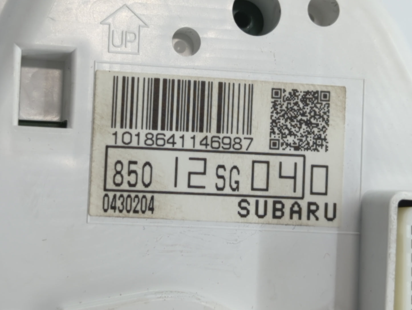 2016 Subaru Forester Instrument Cluster Speedometer Gauges P/N:85012SG040 Fits OEM Used Auto Parts - Oemusedautoparts1.com