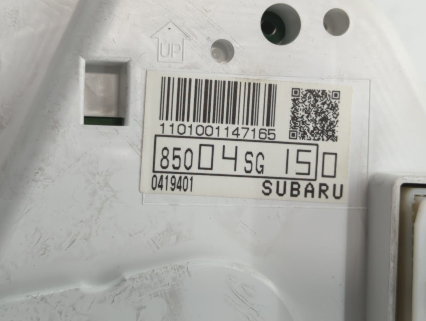 2016 Subaru Forester Instrument Cluster Speedometer Gauges P/N:85004SG150 85012SG040 Fits OEM Used Auto Parts - Oemusedautop