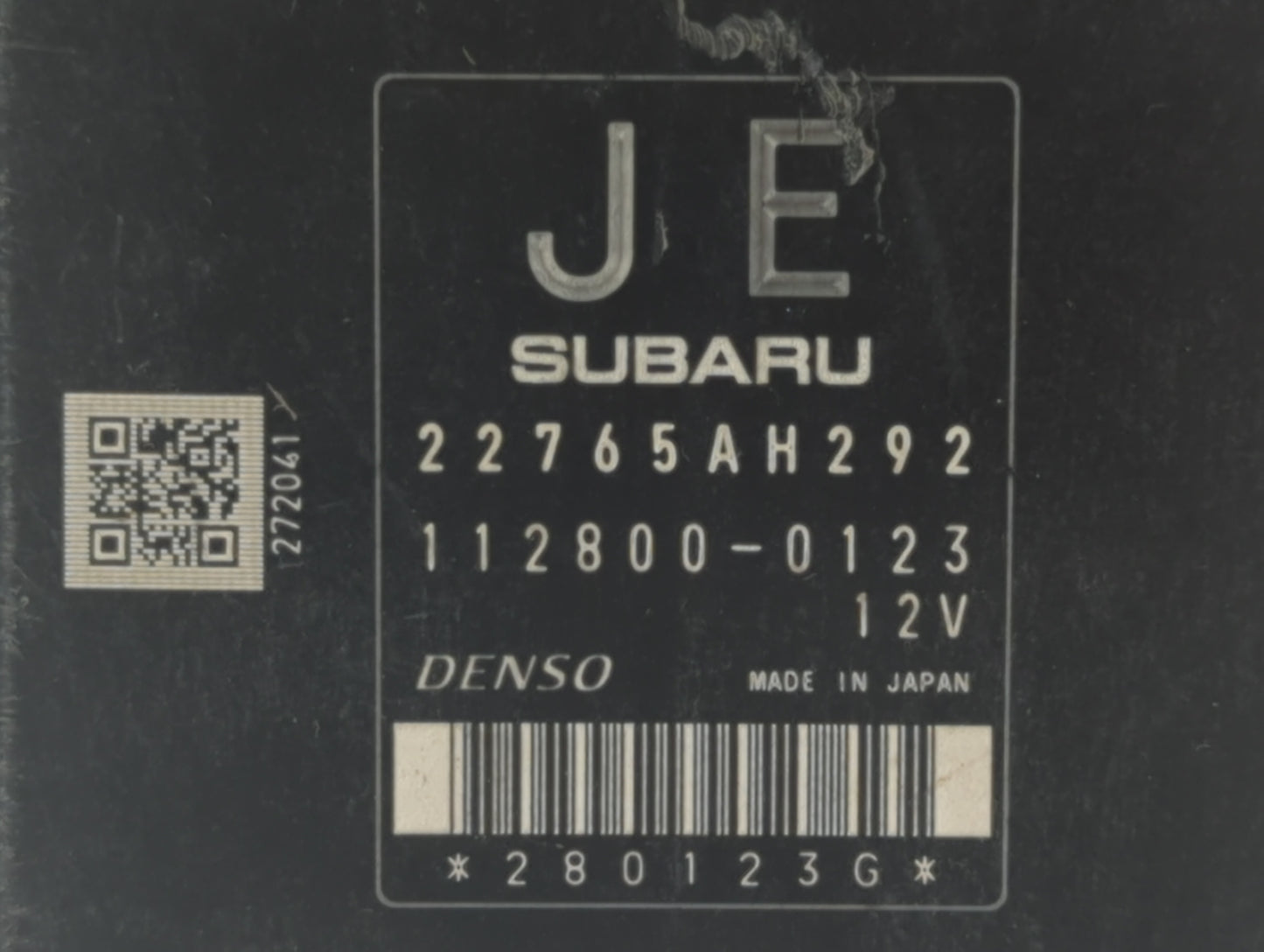 2016 Subaru Forester PCM Engine Control Computer ECU ECM PCU OEM P/N:22765AH292 22765AH291 Fits OEM Used Auto Parts - Oemuse