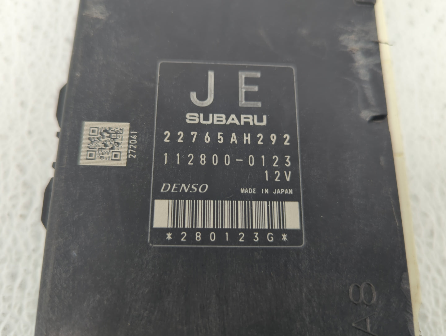 2016 Subaru Forester PCM Engine Control Computer ECU ECM PCU OEM P/N:22765AH292 22765AH291 Fits OEM Used Auto Parts - Oemuse
