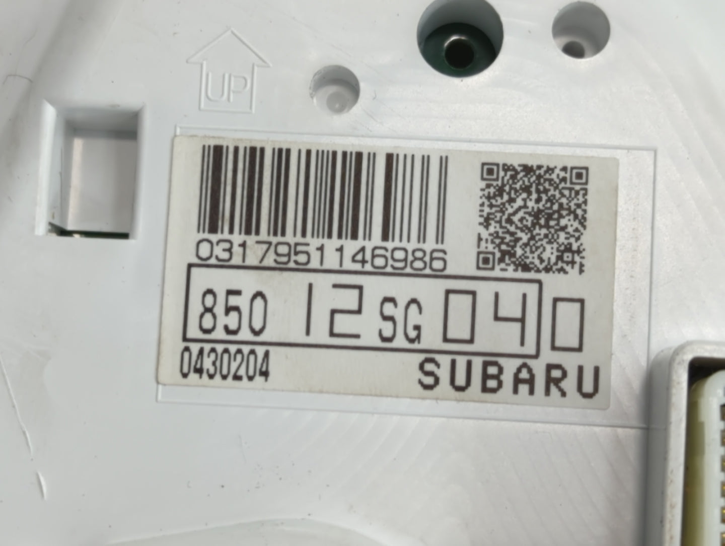 2016 Subaru Forester Instrument Cluster Speedometer Gauges P/N:85012SG040 Fits OEM Used Auto Parts - Oemusedautoparts1.com