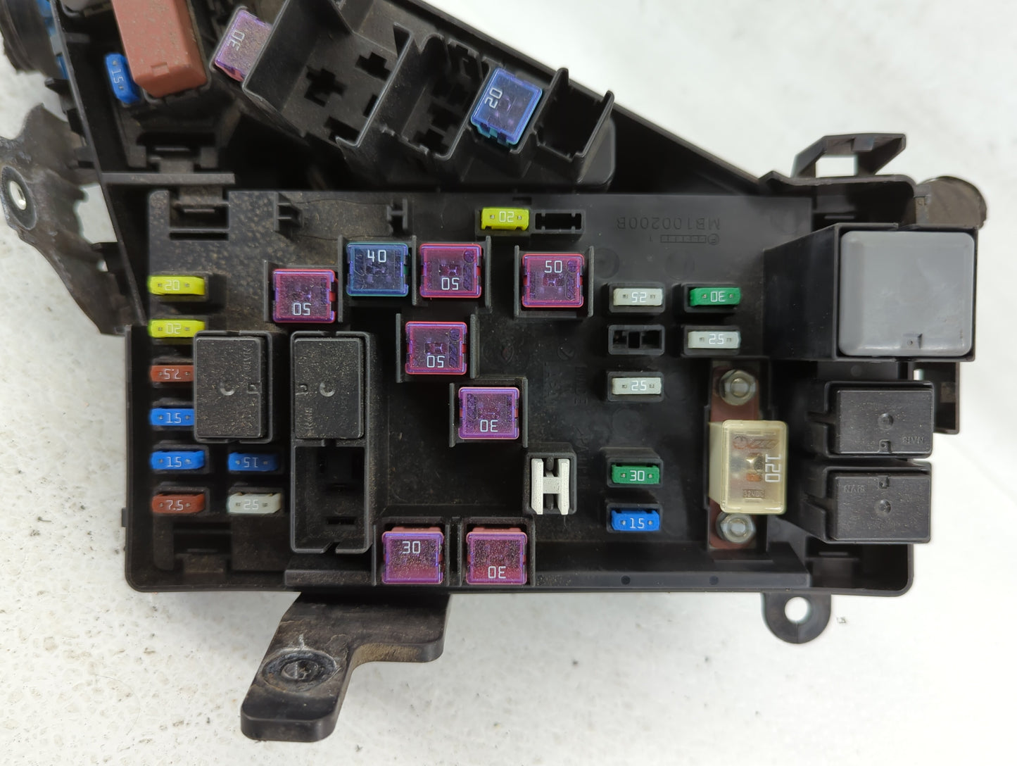 2009 Subaru Forester Fusebox Fuse Box Panel Relay Module P/N:MB100200B Fits Fits 2008 2010 2011 OEM Used Auto Parts - Oemuse