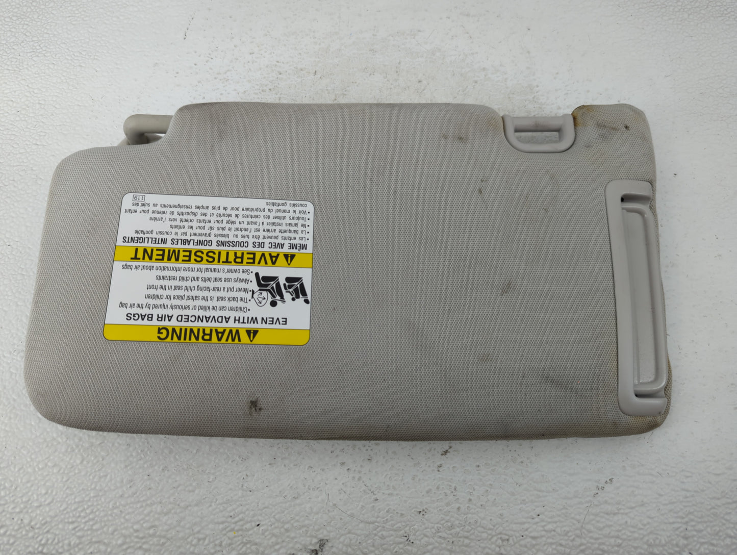 2016 Subaru Forester Sun Visor Shade Replacement Passenger Right Mirror Fits OEM Used Auto Parts - Oemusedautoparts1.com