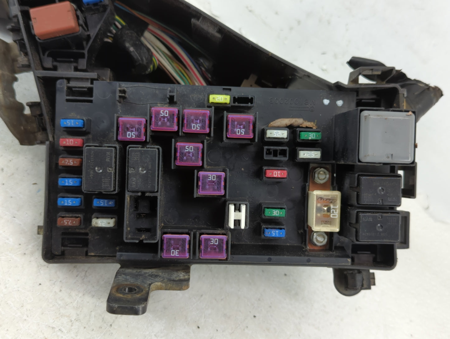 2016 Subaru Forester Fusebox Fuse Box Panel Relay Module P/N:MB100200B Fits OEM Used Auto Parts - Oemusedautoparts1.com