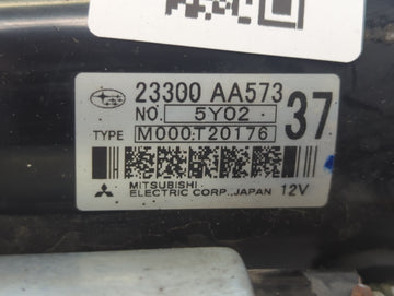 2009-2018 Subaru Forester Car Starter Motor Solenoid OEM P/N:M000T20176 23300 AA573 Fits OEM Used Auto Parts