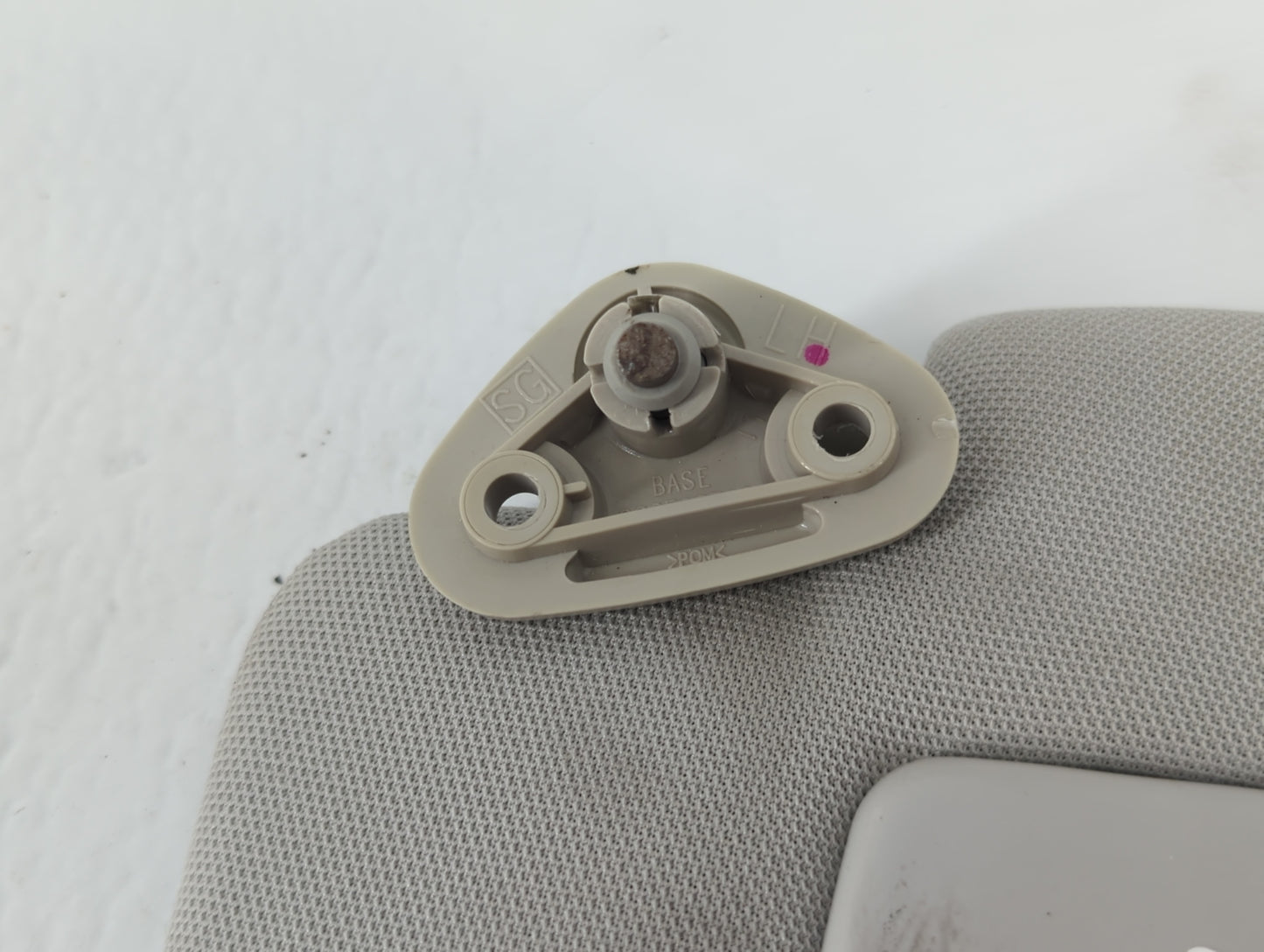 2016 Subaru Forester Sun Visor Shade Replacement Driver Left Mirror Fits OEM Used Auto Parts - Oemusedautoparts1.com