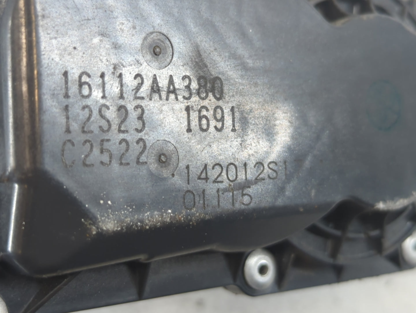 2011-2018 Subaru Forester Throttle Body P/N:16112AA380 Fits Fits 2011 2012 2013 2014 2015 2016 2017 2018 OEM Used Auto Parts