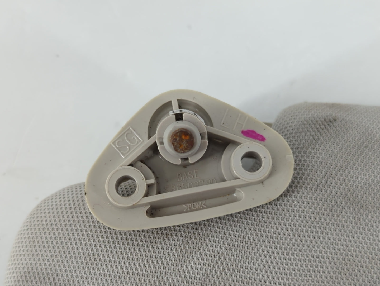 2016 Subaru Forester Sun Visor Shade Replacement Driver Left Mirror Fits OEM Used Auto Parts - Oemusedautoparts1.com