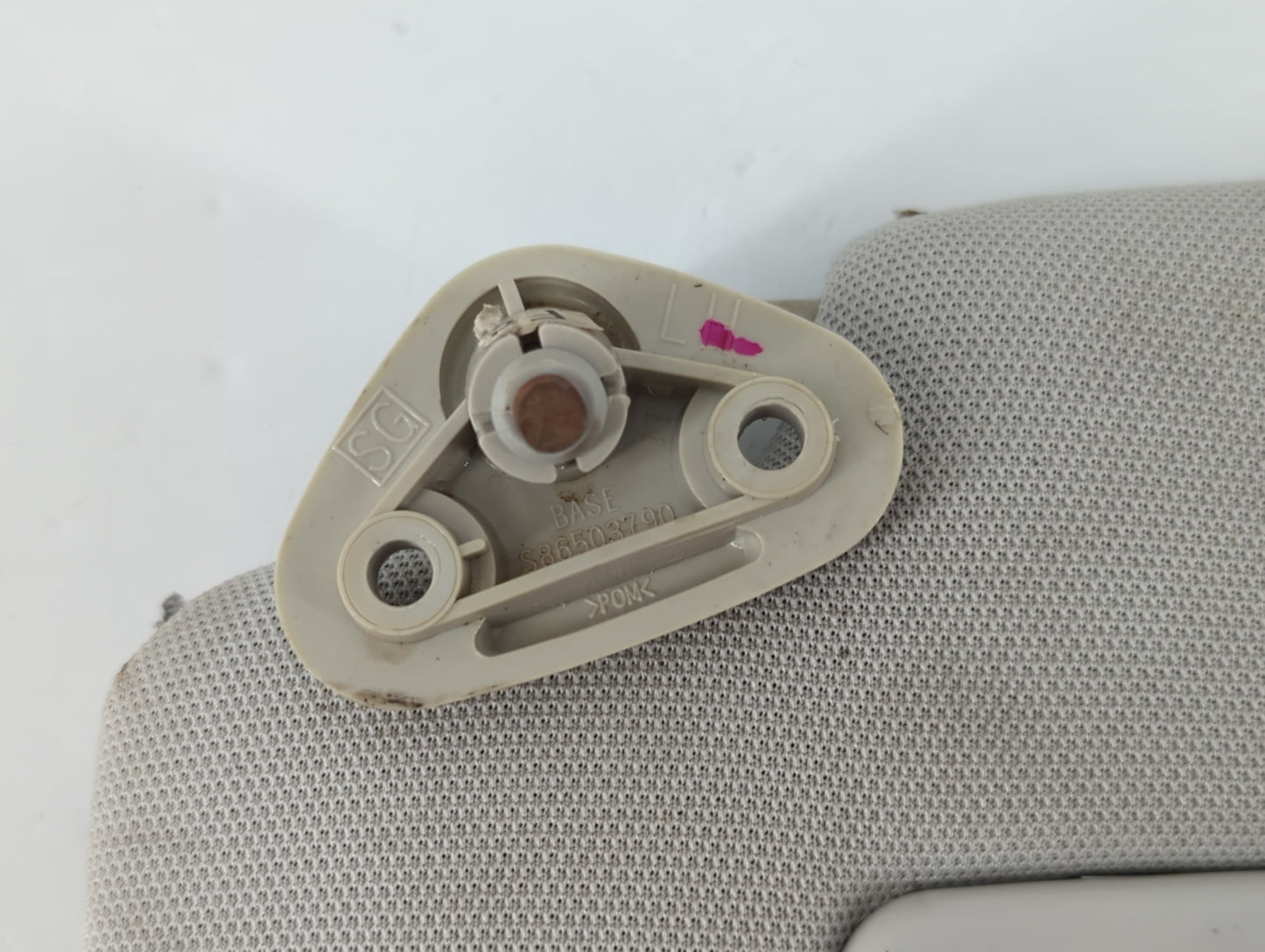 2016 Subaru Forester Sun Visor Shade Replacement Driver Left Mirror Fits OEM Used Auto Parts - Oemusedautoparts1.com