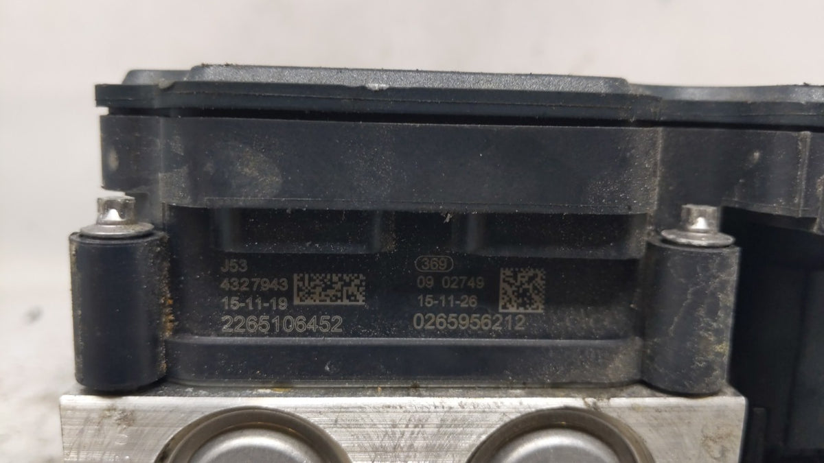 2016 Subaru Forester Anti-Lock Brake ABS Pump Module Actuator OEM P/N:2265108452 Fits OEM Used Auto Parts - Oemusedautoparts
