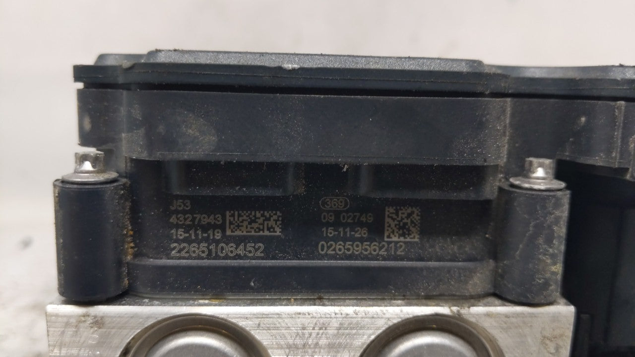 2016 Subaru Forester ABS Pump Control Module Replacement P/N:2265108452 Fits OEM Used Auto Parts - Oemusedautoparts1.com