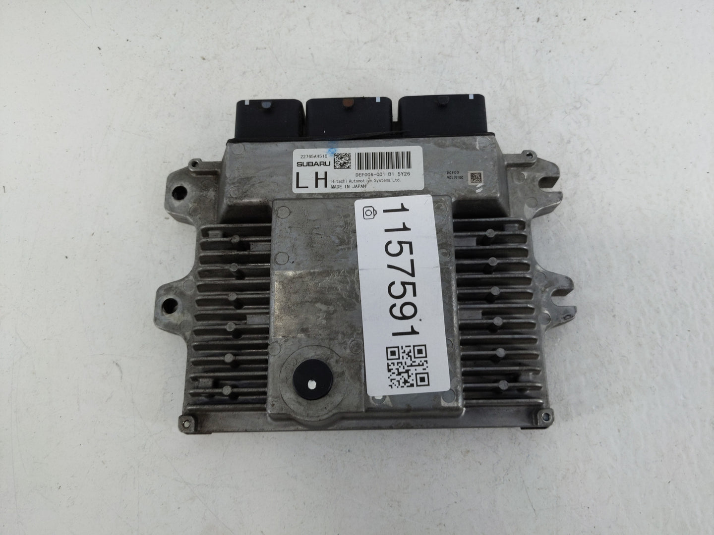 2016 Subaru Forester PCM Engine Control Computer ECU ECM PCU OEM P/N:22765AH511 Fits Fits 2017 OEM Used Auto Parts - Oemused