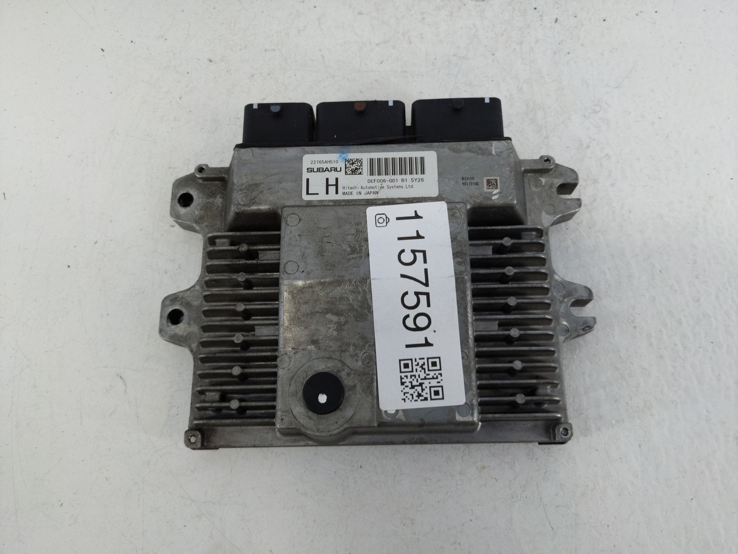2016 Subaru Forester PCM Engine Control Computer ECU ECM PCU OEM P/N:22765AH511 Fits Fits 2017 OEM Used Auto Parts - Oemused