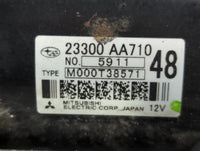 2012-2016 Subaru Impreza Car Starter Motor Solenoid OEM P/N:23300 AA710 Fits OEM Used Auto Parts - Oemusedautoparts1.com