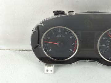 2016 Subaru Impreza Instrument Cluster Speedometer Gauges P/N:85004FJ160 Fits OEM Used Auto Parts