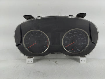 2016 Subaru Impreza Instrument Cluster Speedometer Gauges P/N:85004FJ160 Fits OEM Used Auto Parts - Oemusedautoparts1.com