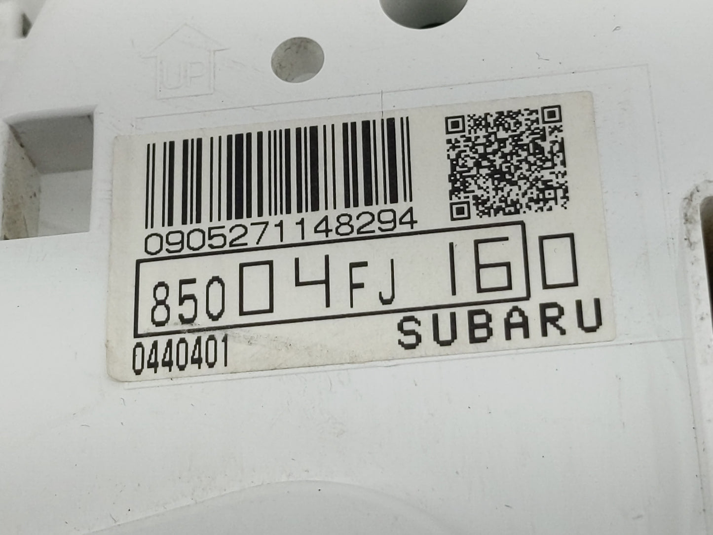 2016 Subaru Impreza Instrument Cluster Speedometer Gauges P/N:85004FJ160 Fits OEM Used Auto Parts - Oemusedautoparts1.com