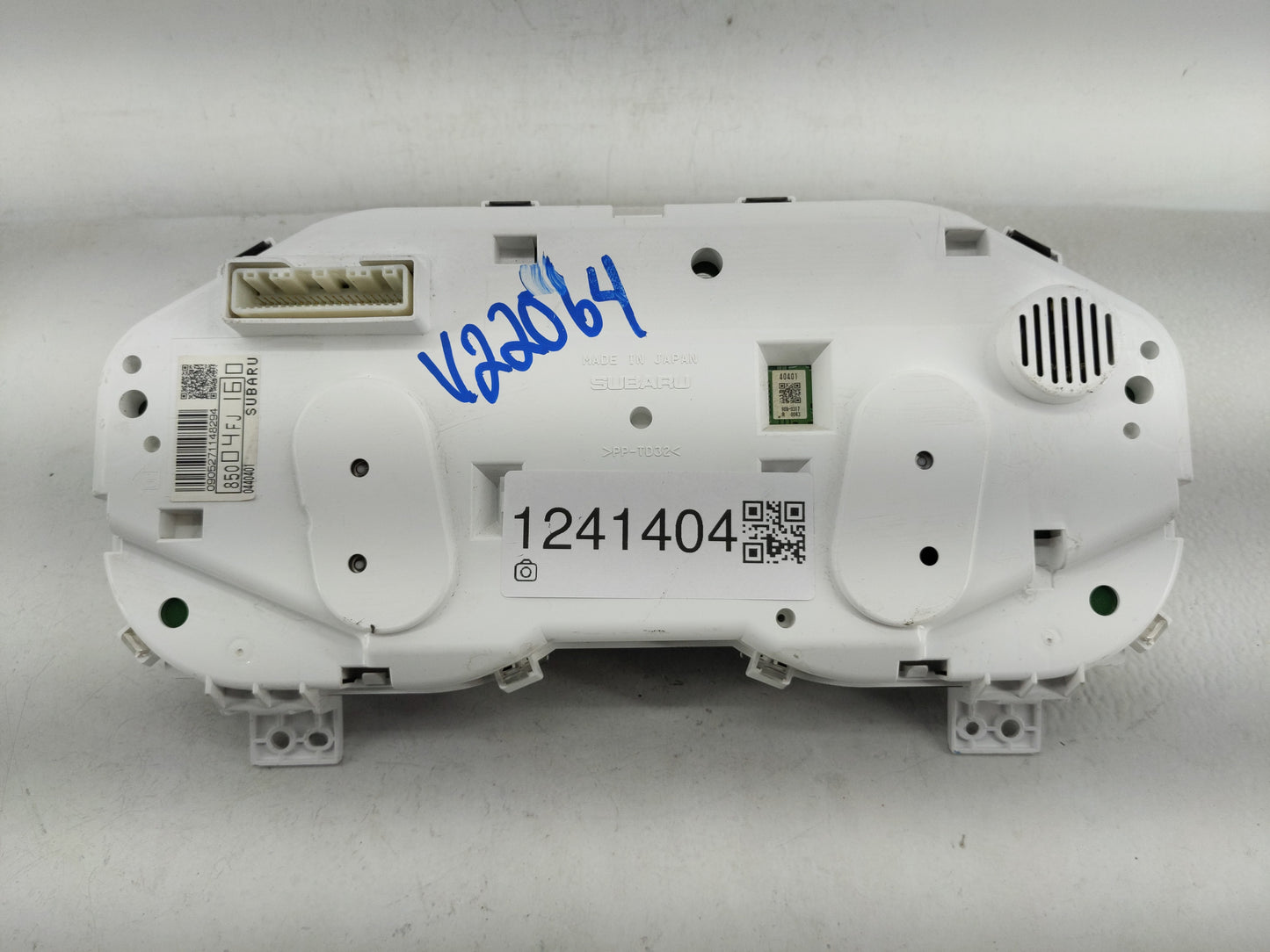 2016 Subaru Impreza Instrument Cluster Speedometer Gauges P/N:85004FJ160 Fits OEM Used Auto Parts - Oemusedautoparts1.com