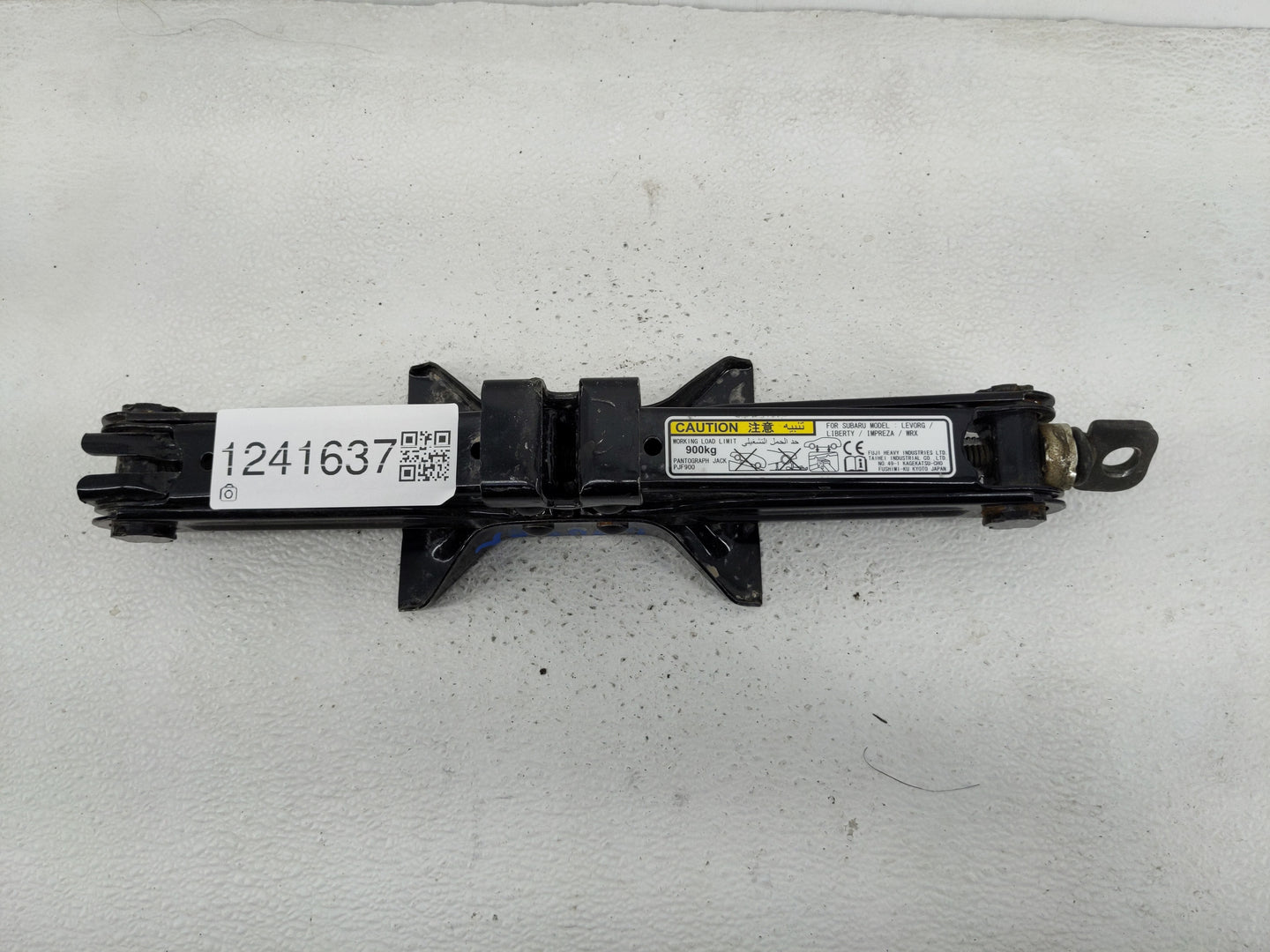 2016 Subaru Impreza Spare Scissor Car Jack - Oemusedautoparts1.com