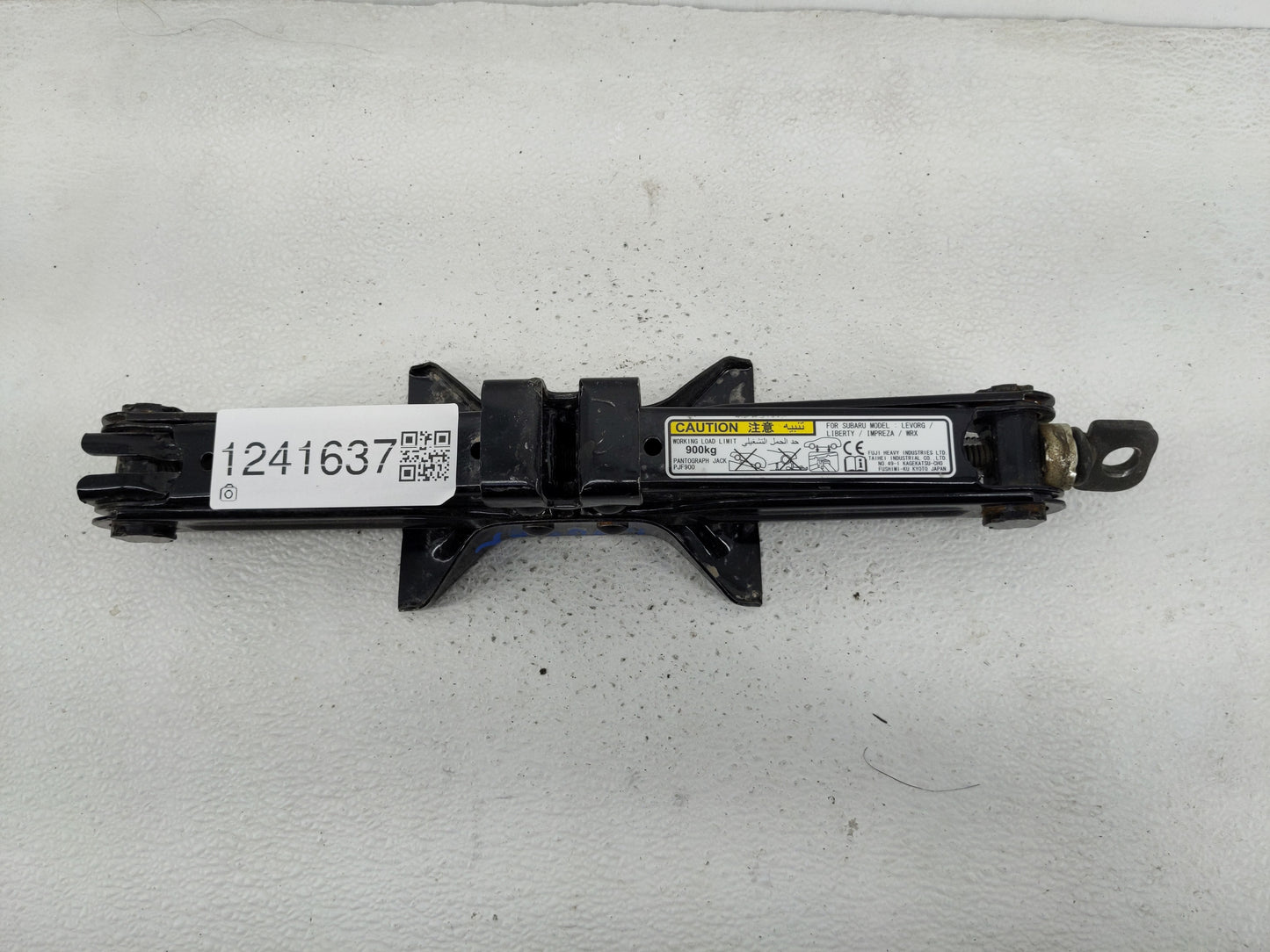 2016 Subaru Impreza Spare Scissor Car Jack - Oemusedautoparts1.com