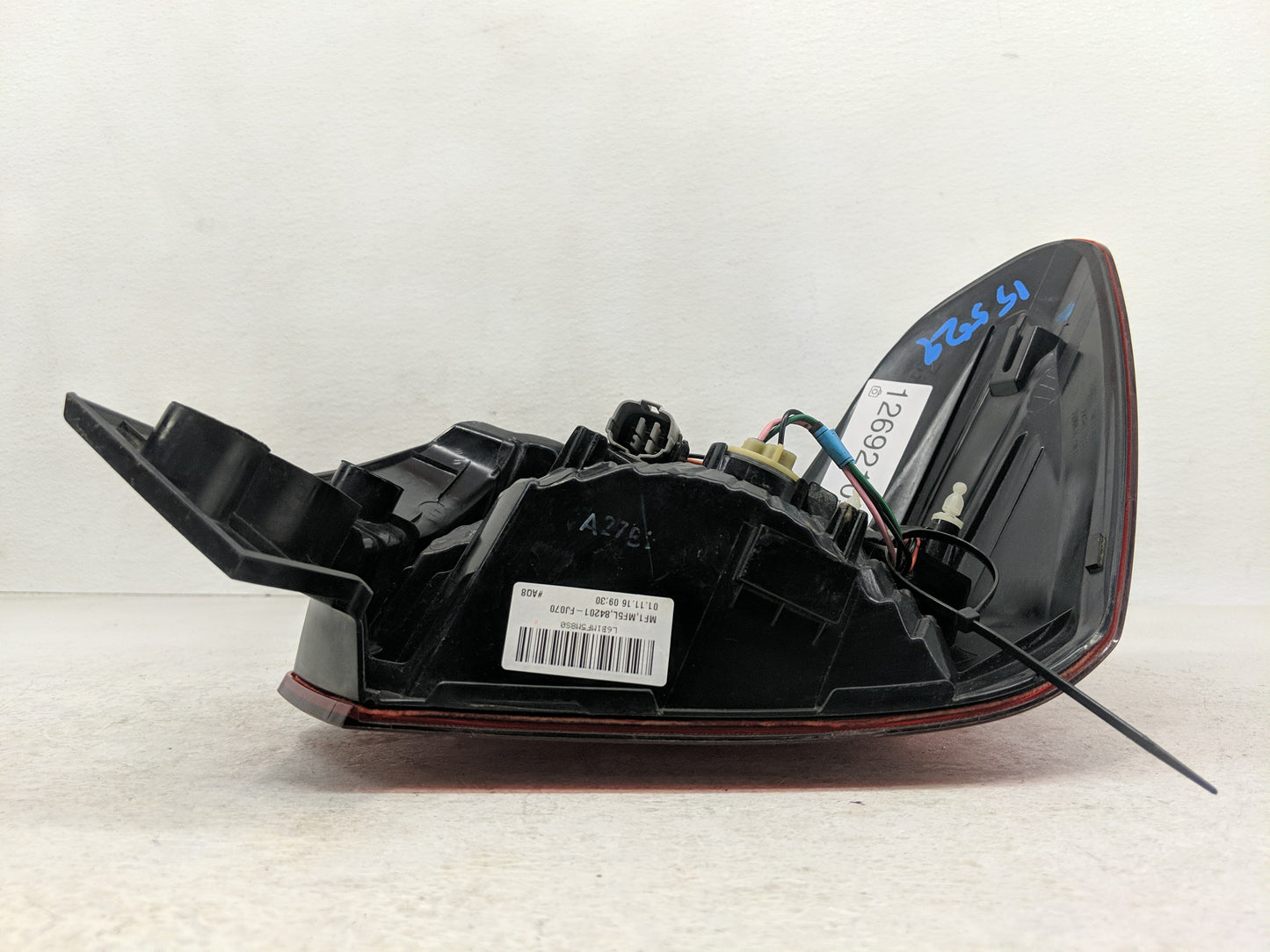 2012-2016 Subaru Impreza Tail Light Assembly Driver Left OEM P/N:84201-FJ070 Fits Fits 2012 2013 2014 2015 2016 OEM Used Aut