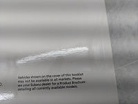 2016 Subaru Impreza Owners Manual Book Guide OEM Used Auto Parts - Oemusedautoparts1.com