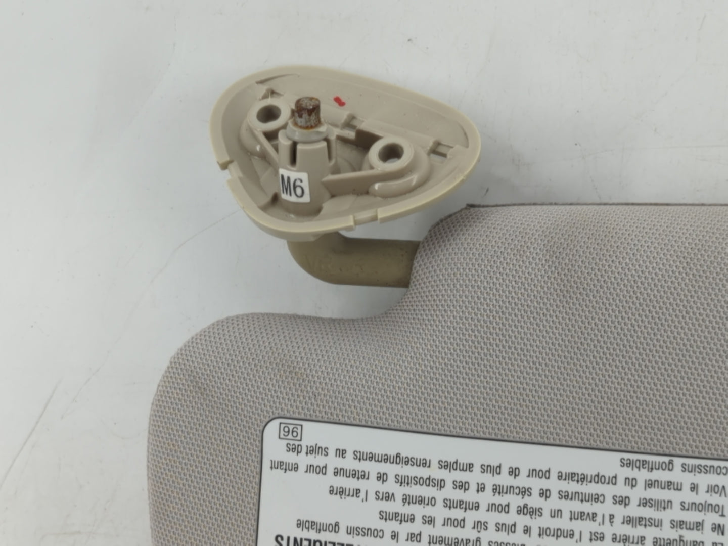 2015-2016 Subaru Impreza Sun Visor Shade Replacement Driver Left Mirror Fits Fits 2015 2016 OEM Used Auto Parts - Oemusedaut