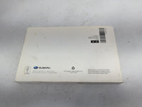 2016 Subaru Impreza Owners Manual Book Guide P/N:A1250BE-B MSA5M1601A OEM Used Auto Parts - Oemusedautoparts1.com