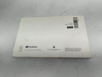 2016 Subaru Impreza Owners Manual Book Guide P/N:A1250BE-B MSA5M1601A OEM Used Auto Parts - Oemusedautoparts1.com